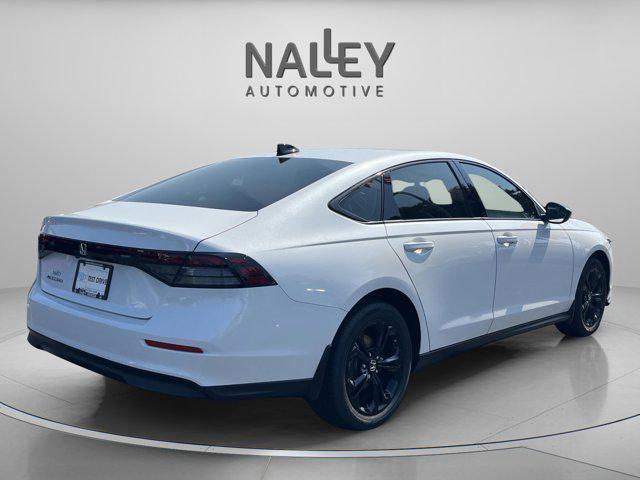 new 2025 Honda Accord car, priced at $30,705