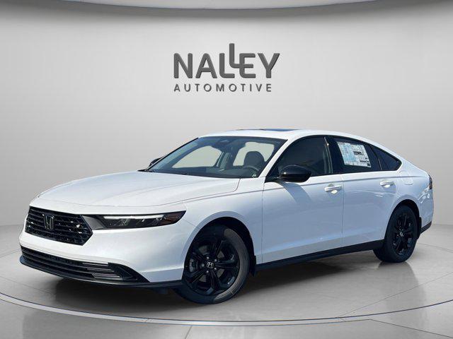 new 2025 Honda Accord car, priced at $30,705