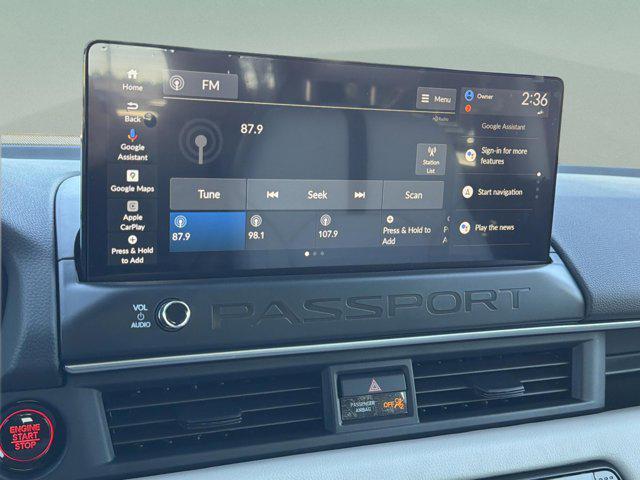 new 2026 Honda Passport car, priced at $45,205