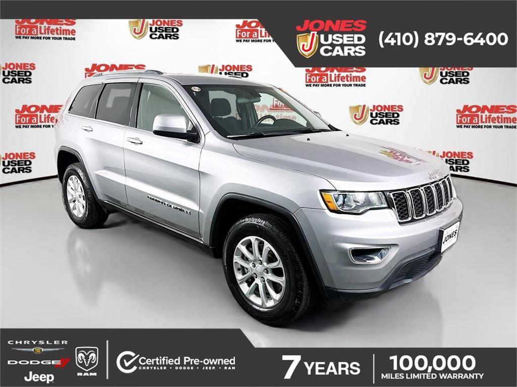 used 2021 Jeep Grand Cherokee car, priced at $21,894