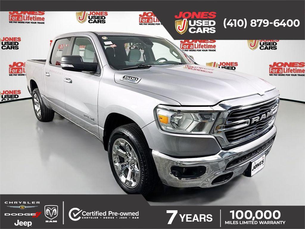 used 2021 Ram 1500 car, priced at $35,588