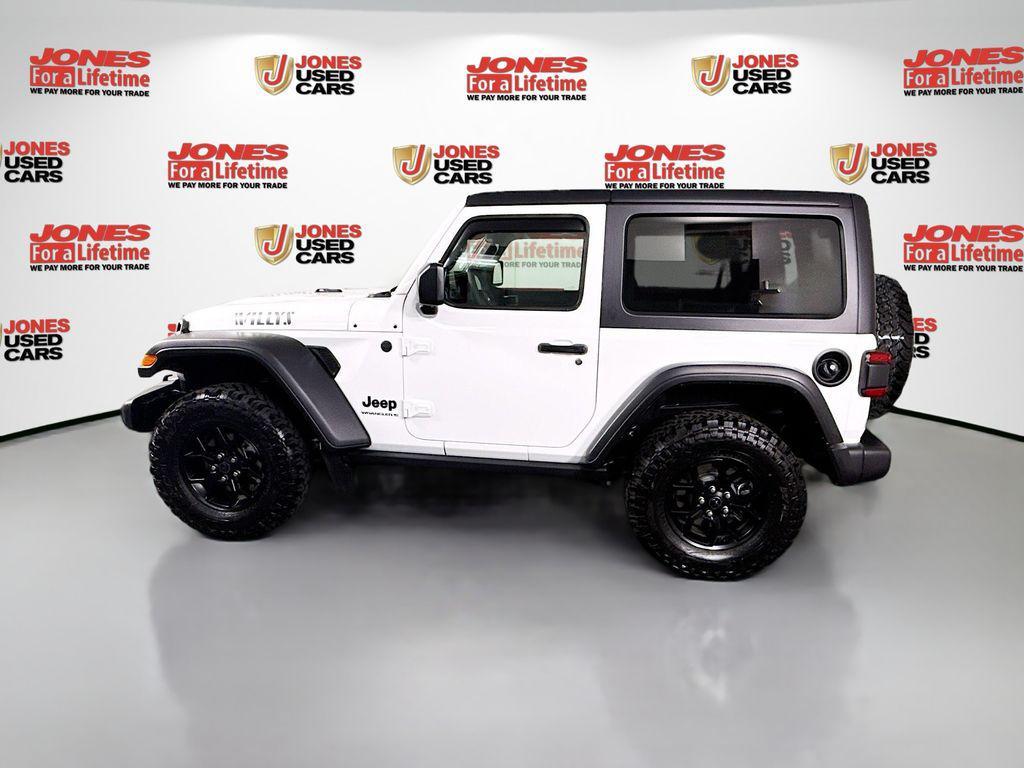 used 2025 Jeep Wrangler car, priced at $39,885