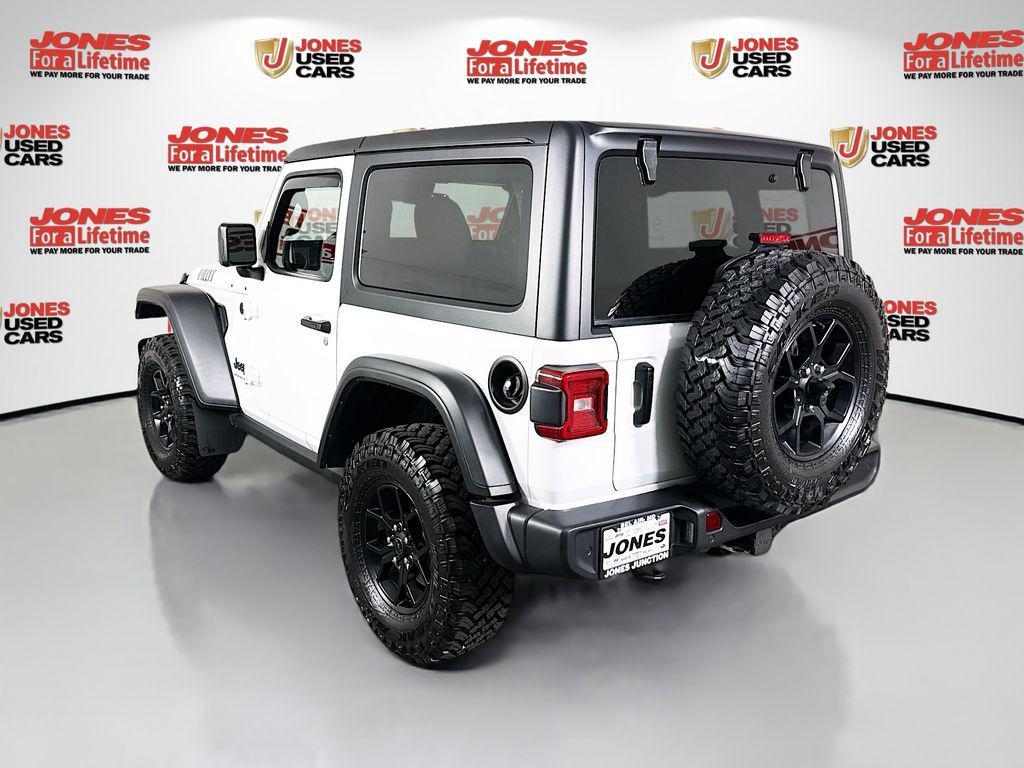 used 2025 Jeep Wrangler car, priced at $39,885