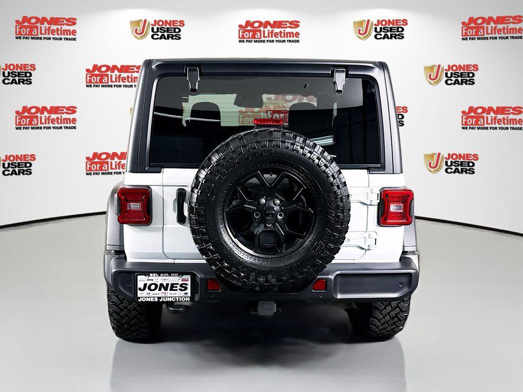used 2025 Jeep Wrangler car, priced at $39,885