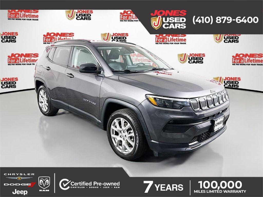 used 2022 Jeep Compass car, priced at $23,998