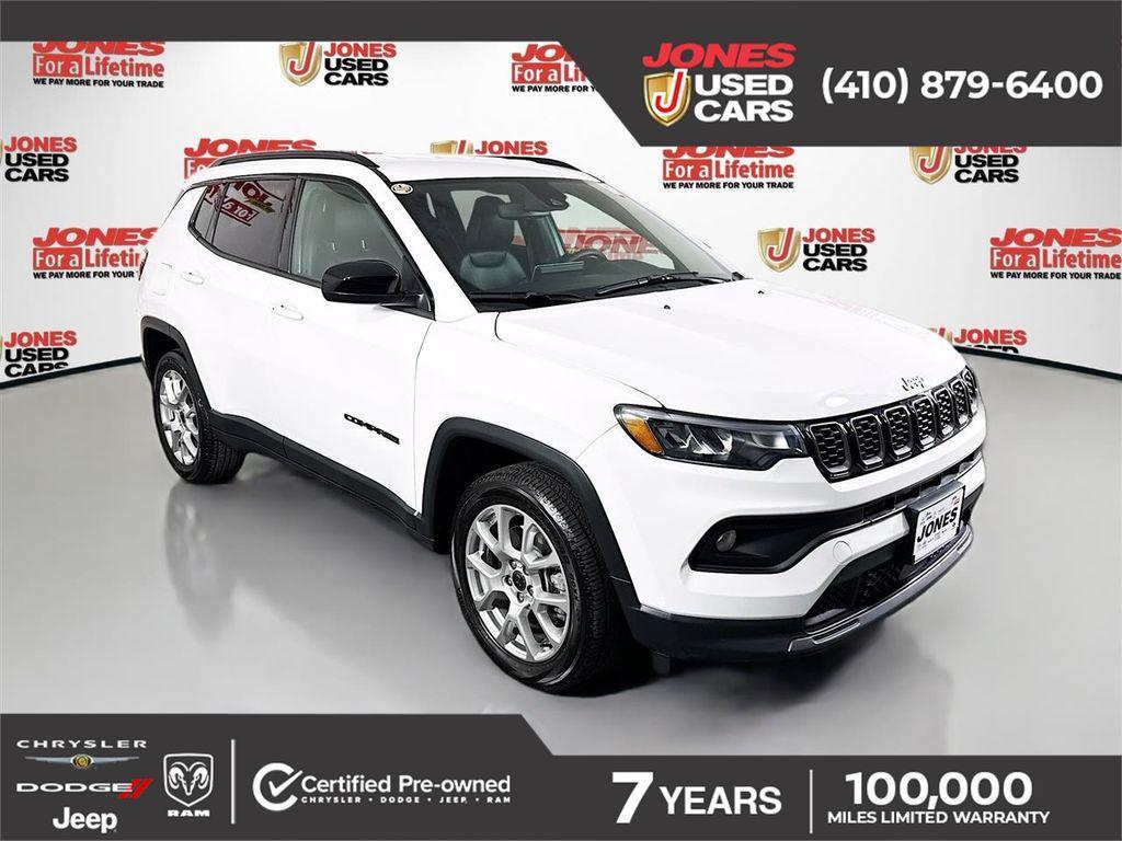 used 2025 Jeep Compass car, priced at $25,998