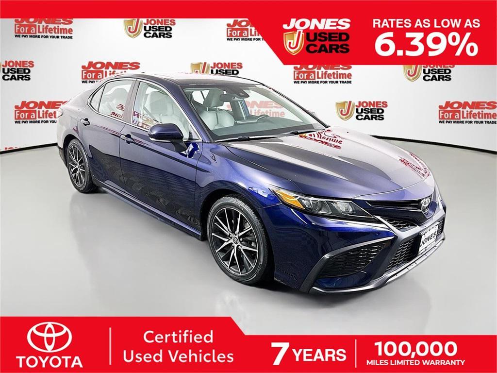used 2021 Toyota Camry car, priced at $19,995