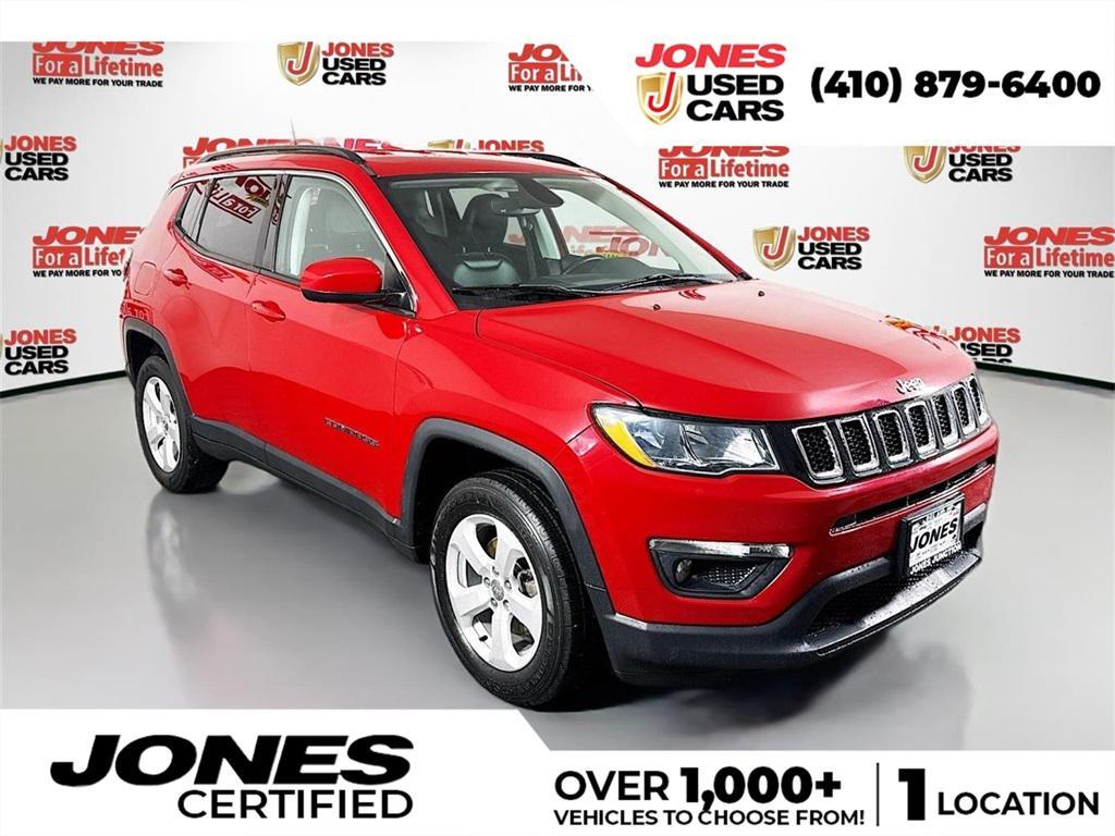 used 2020 Jeep Compass car, priced at $19,599