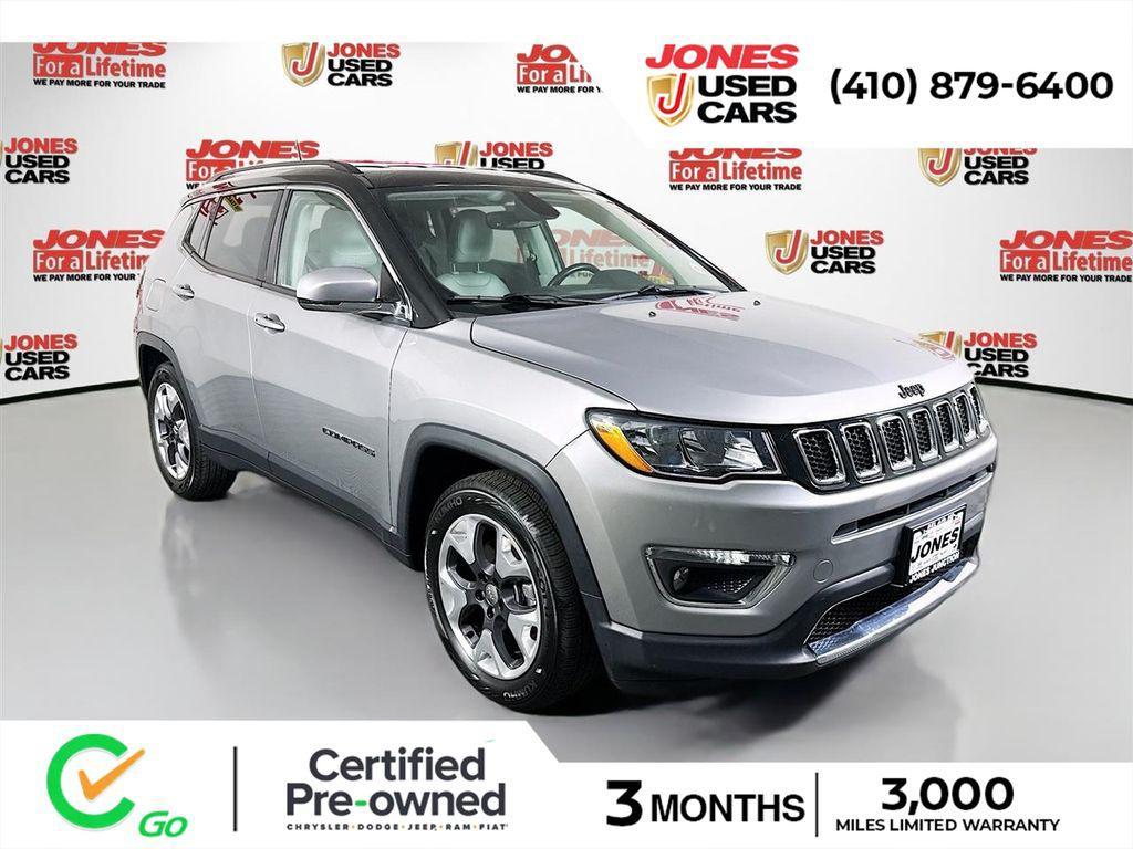 used 2020 Jeep Compass car, priced at $16,998