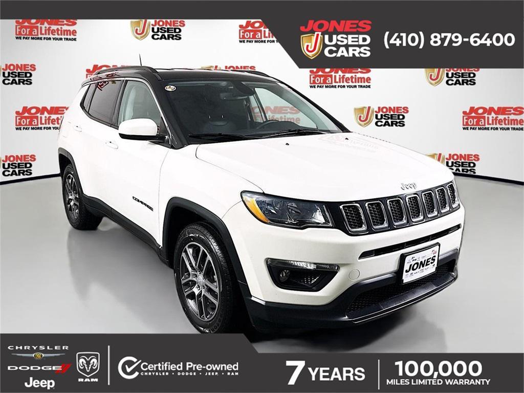 used 2019 Jeep Compass car, priced at $17,998