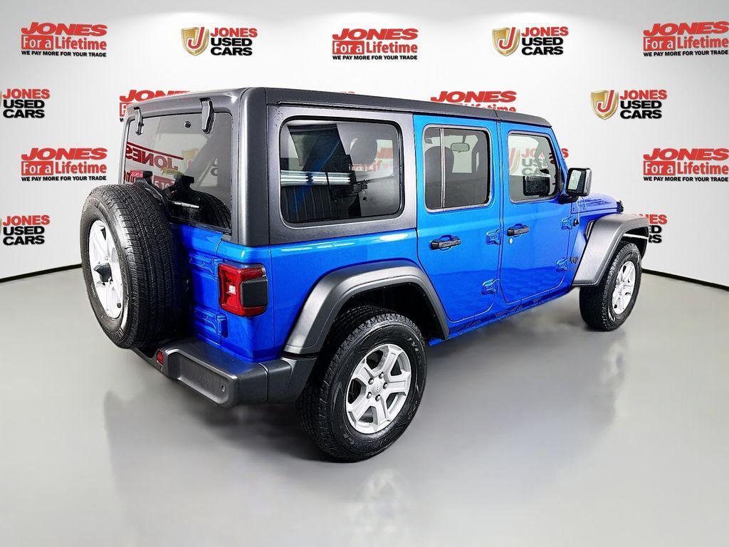 used 2021 Jeep Wrangler Unlimited car, priced at $30,996