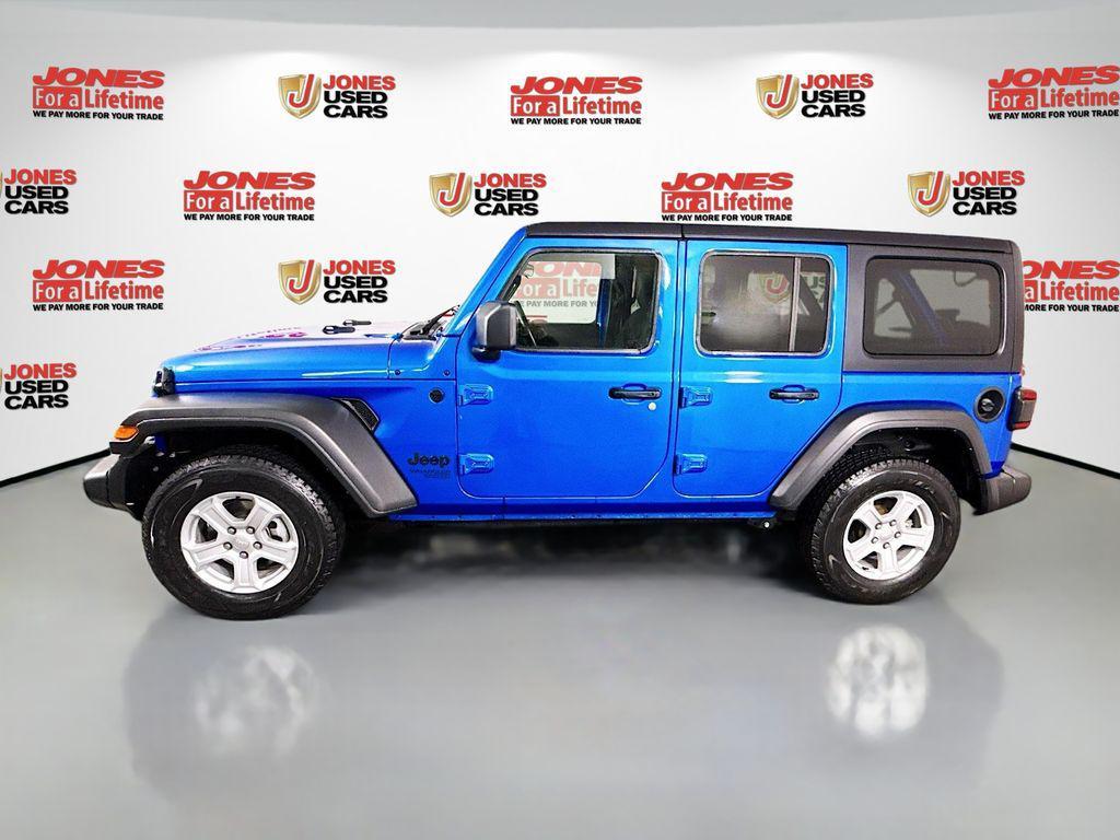 used 2021 Jeep Wrangler Unlimited car, priced at $30,996