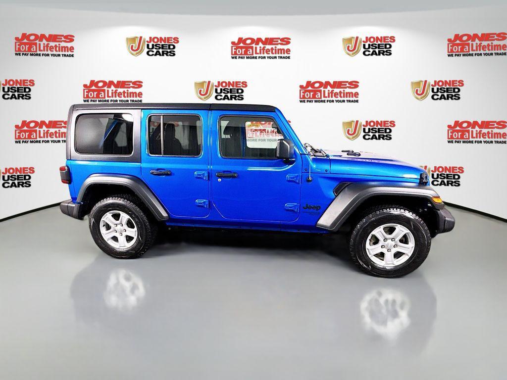 used 2021 Jeep Wrangler Unlimited car, priced at $30,996