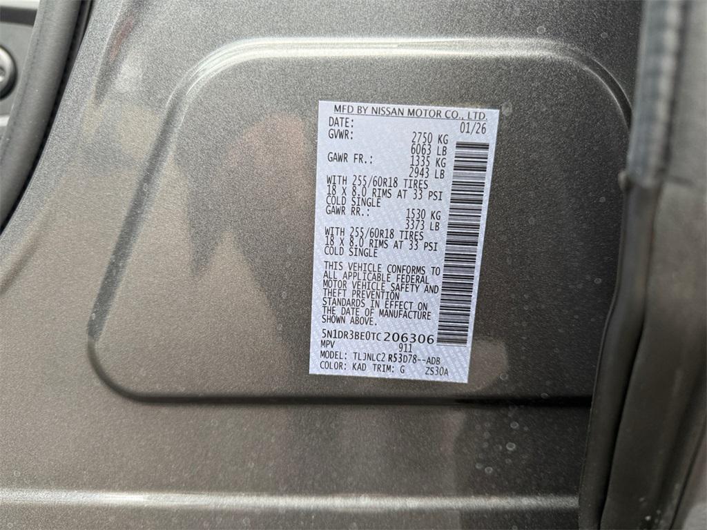 new 2026 Nissan Pathfinder car, priced at $42,510