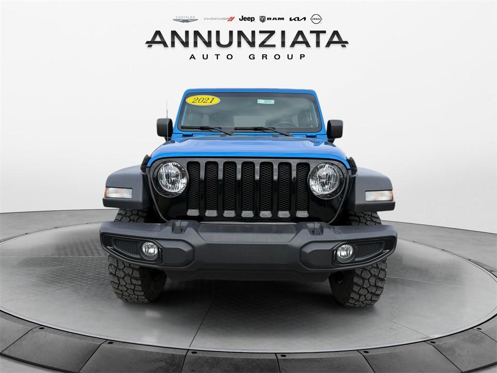 used 2021 Jeep Wrangler Unlimited car, priced at $28,449