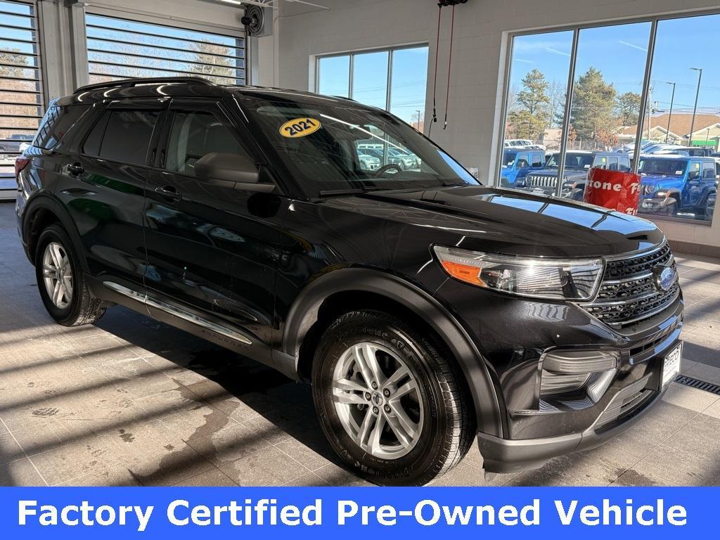 used 2021 Ford Explorer car, priced at $26,703