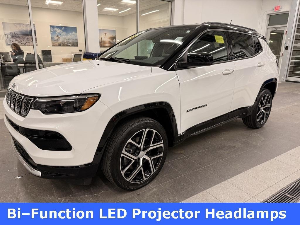 used 2024 Jeep Compass car, priced at $25,485