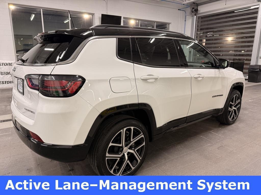 used 2024 Jeep Compass car, priced at $25,485