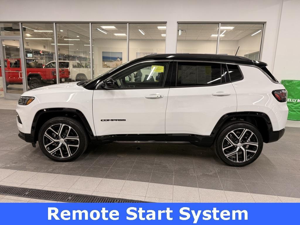 used 2024 Jeep Compass car, priced at $25,485