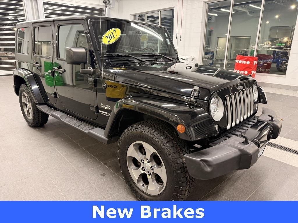 used 2017 Jeep Wrangler Unlimited car, priced at $20,623