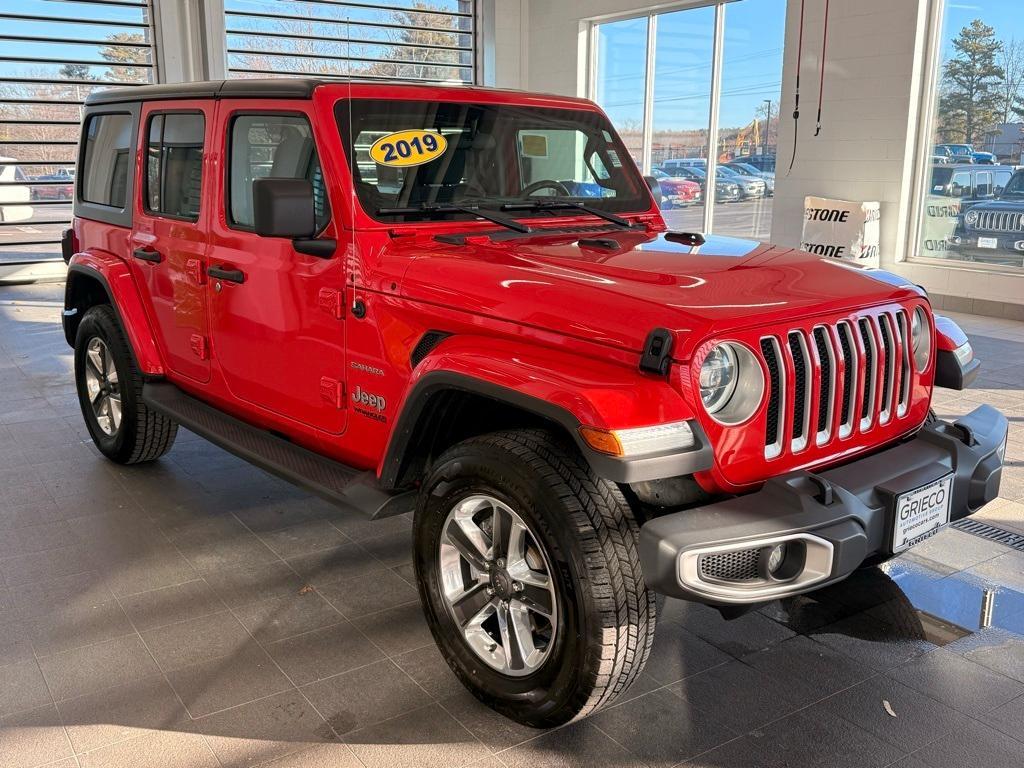 used 2019 Jeep Wrangler Unlimited car, priced at $25,322