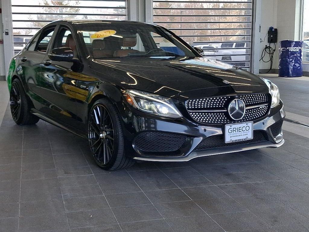 used 2017 Mercedes-Benz AMG C 43 car, priced at $18,717