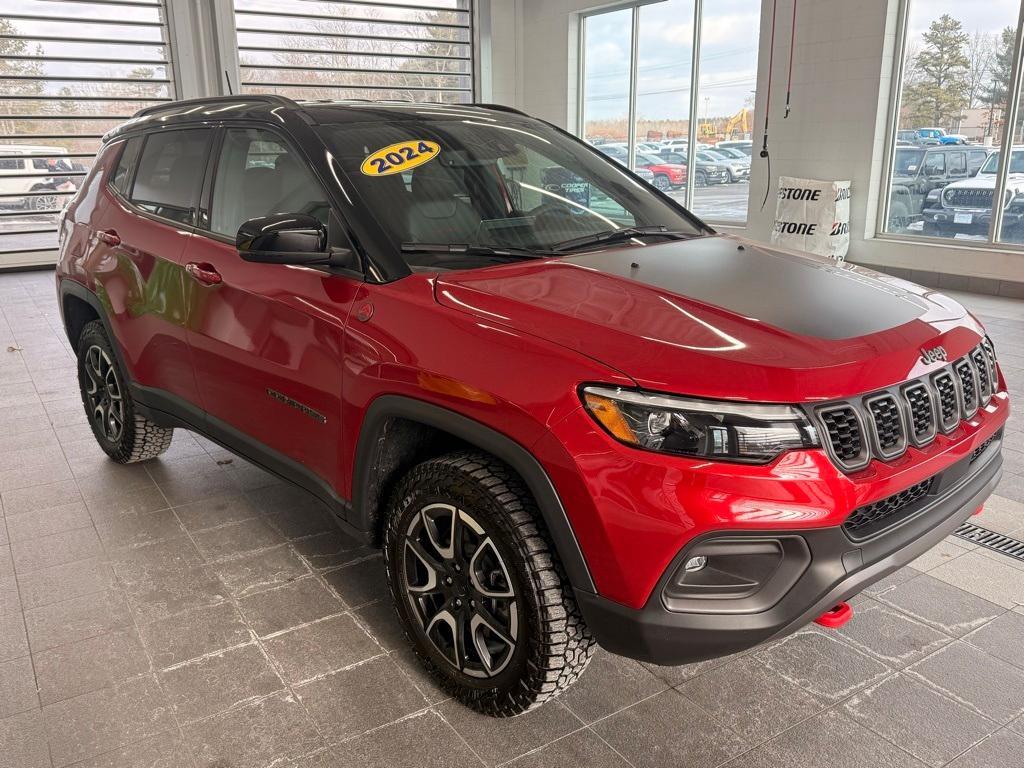 used 2024 Jeep Compass car, priced at $25,331