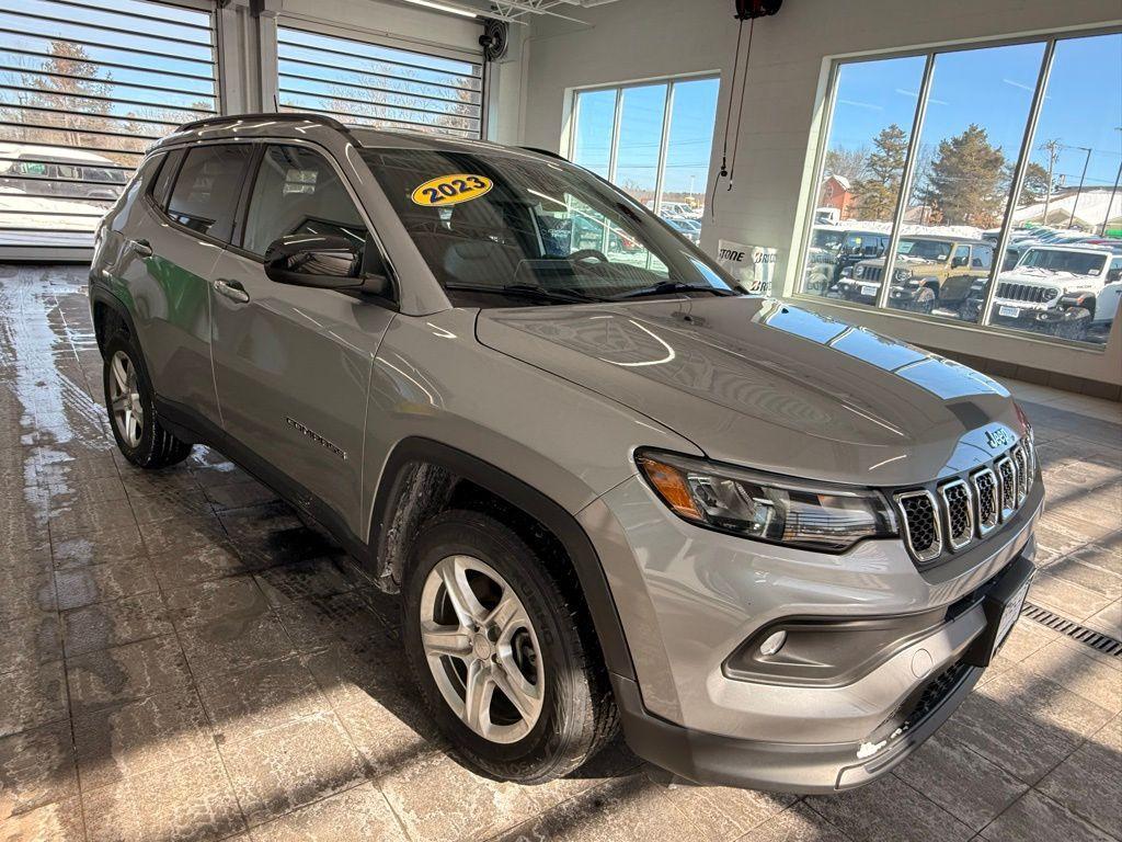 used 2023 Jeep Compass car, priced at $19,709