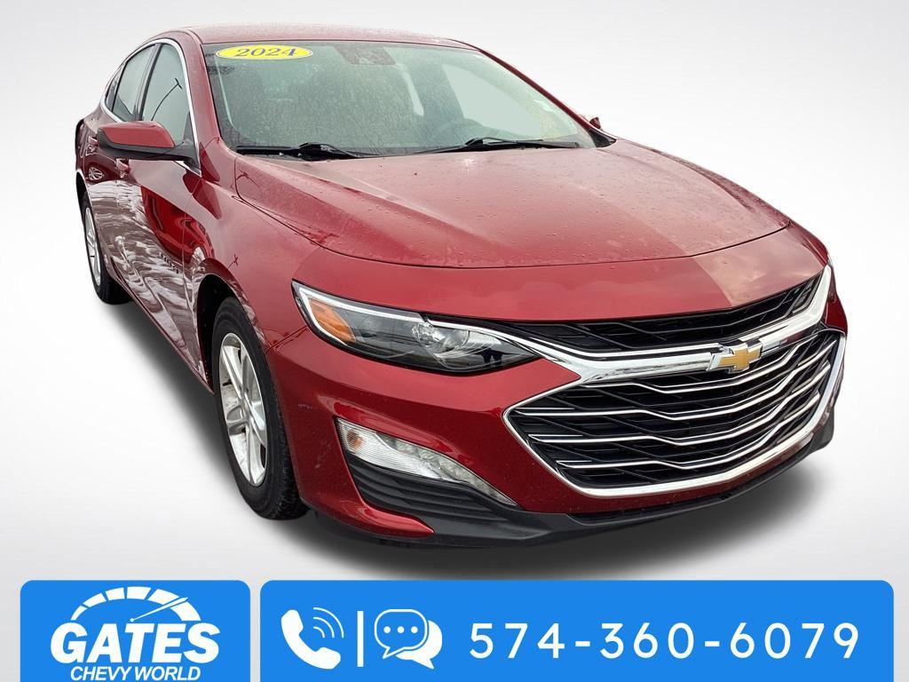 used 2024 Chevrolet Malibu car, priced at $18,451