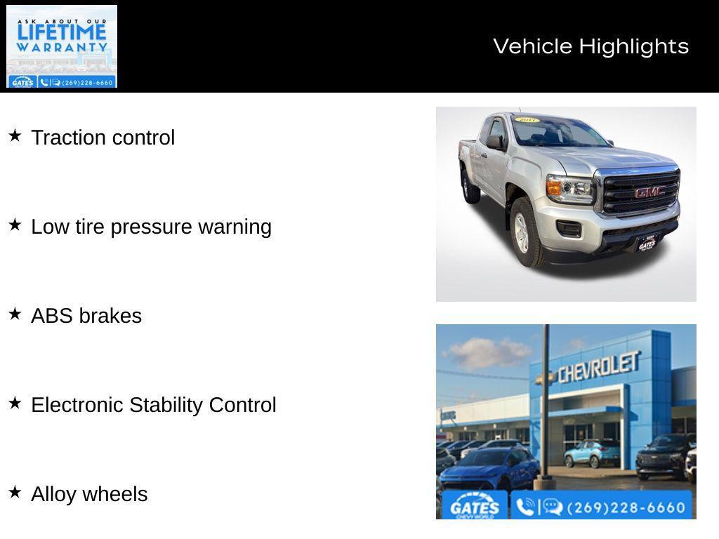 used 2017 GMC Canyon car, priced at $22,450