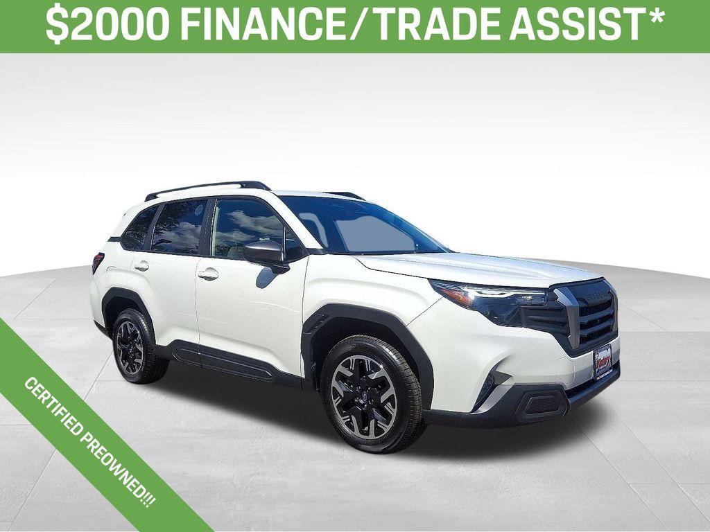 used 2025 Subaru Forester car, priced at $30,595