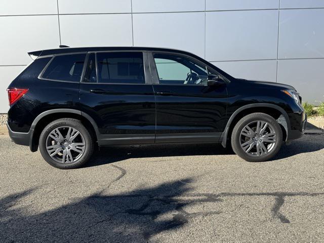 2021 Crystal Black Pearl Honda Passport