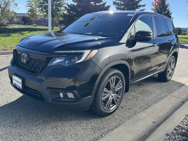 2021 Crystal Black Pearl Honda Passport