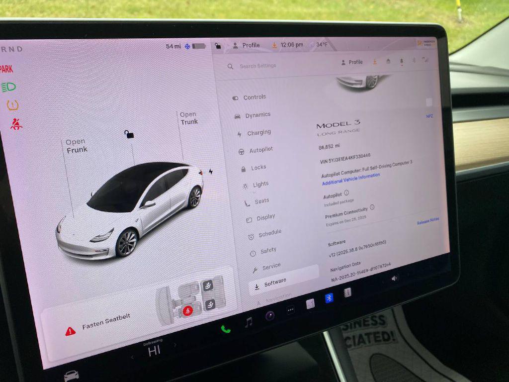 used 2019 Tesla Model 3 car, priced at $16,900