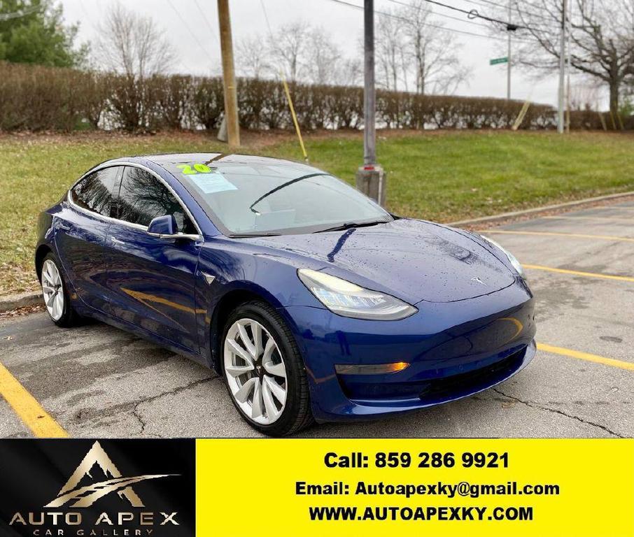 used 2020 Tesla Model 3 car, priced at $13,900