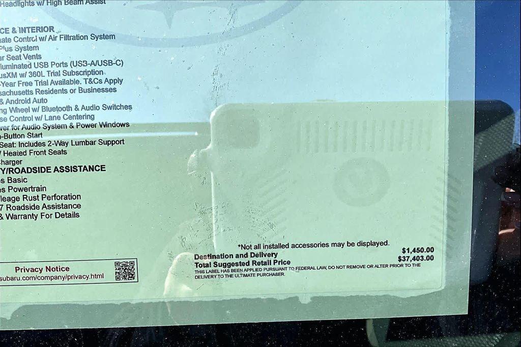 new 2026 Subaru Forester car, priced at $33,252