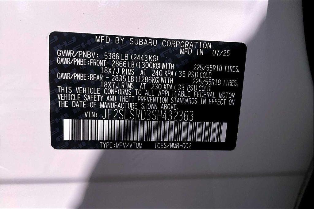 new 2025 Subaru Forester Hybrid car, priced at $38,319