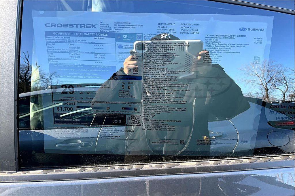 new 2026 Subaru Crosstrek car, priced at $29,969