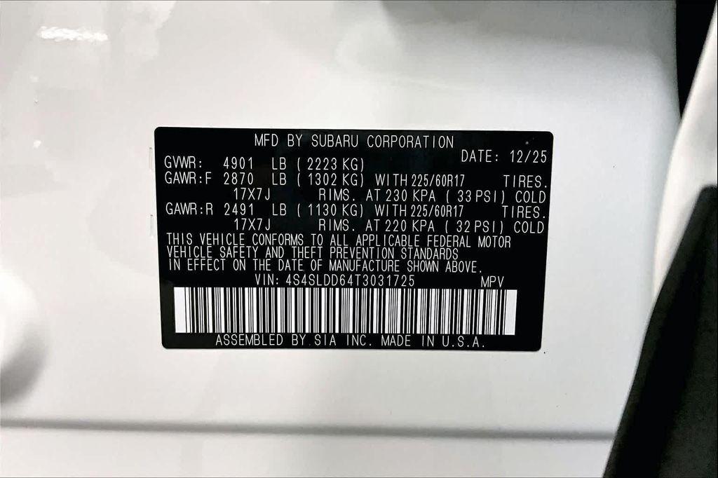 new 2026 Subaru Forester car, priced at $33,950