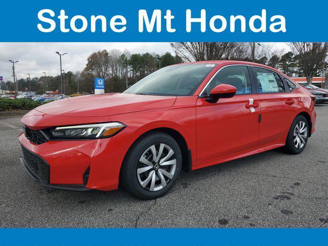 new 2026 Honda Civic car, priced at $25,790