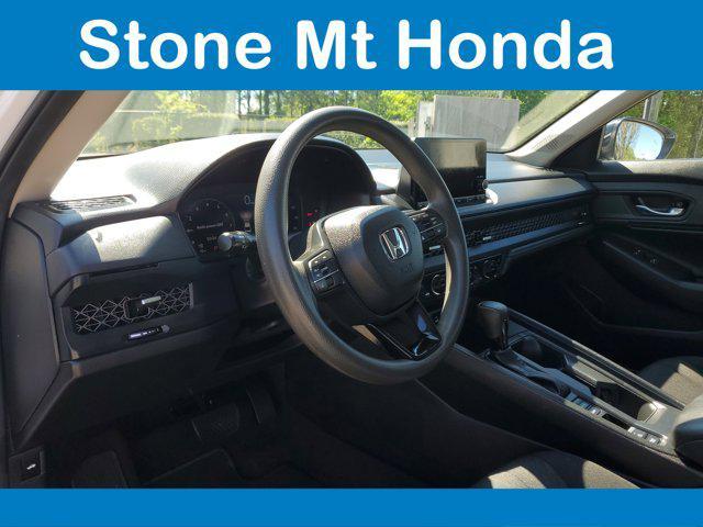 used 2025 Honda Accord car, priced at $27,245