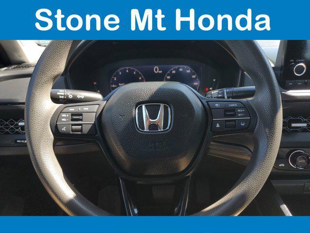 used 2025 Honda Accord car, priced at $27,245