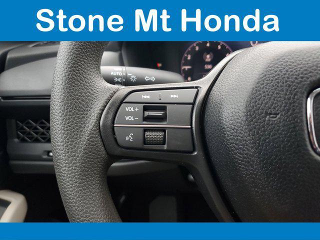 new 2025 Honda Accord car, priced at $28,302