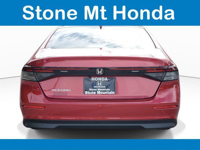 new 2025 Honda Accord car, priced at $28,733