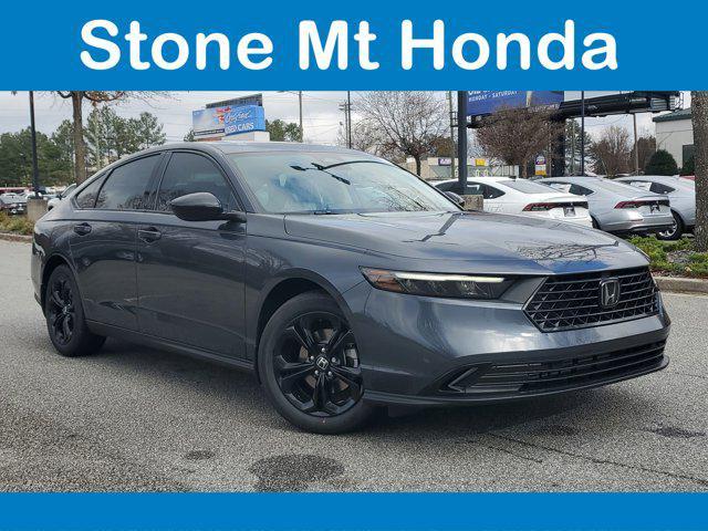 new 2025 Honda Accord car, priced at $30,319