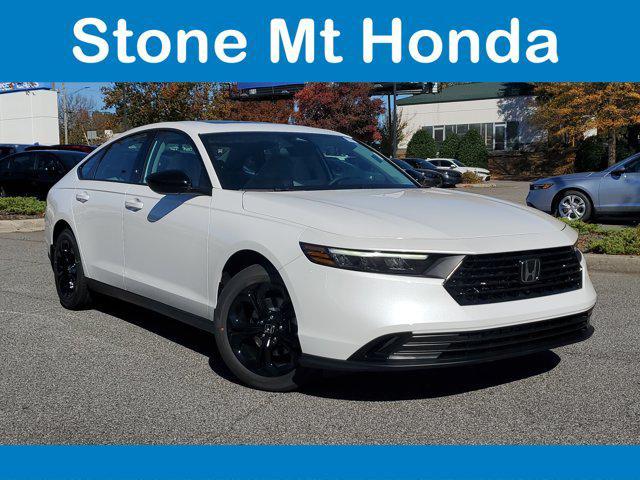 new 2025 Honda Accord car, priced at $30,750