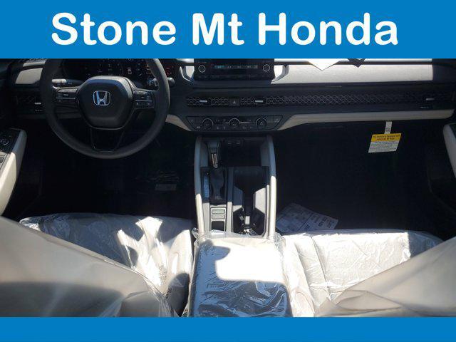 new 2025 Honda Accord car, priced at $30,319