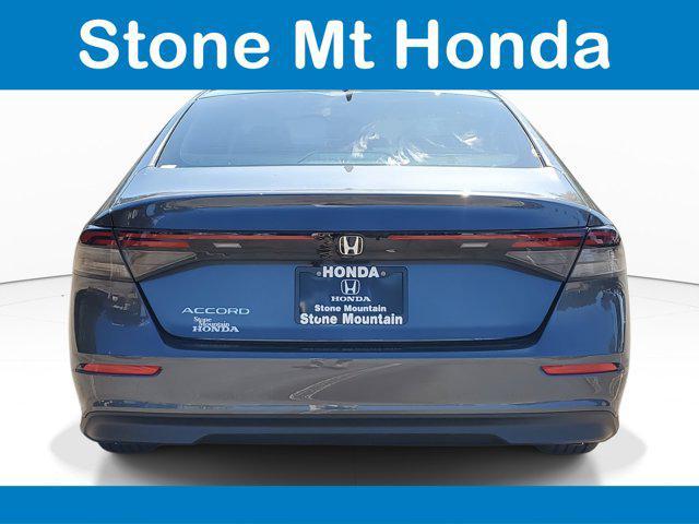 new 2025 Honda Accord car, priced at $30,319