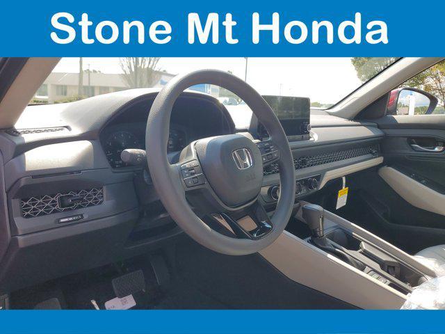 new 2025 Honda Accord car, priced at $28,688