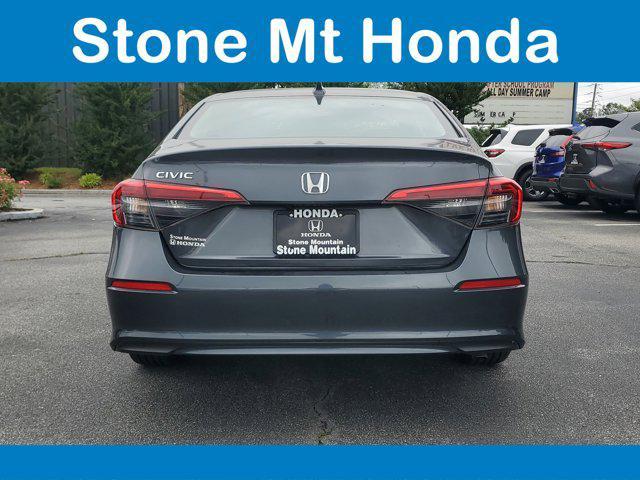 used 2024 Honda Civic car, priced at $23,999